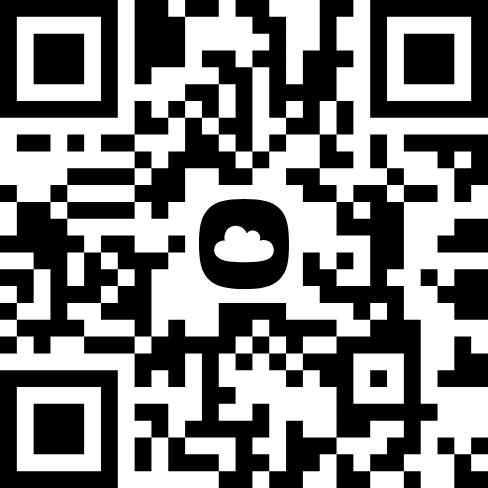 QR-kode med link til Majas ønskeliste på Ønskeskyen
